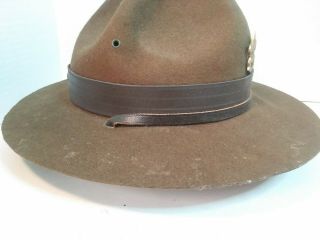 Vintage 1930 ' s BSA Boy Scout or Leader Campaign Hat 5