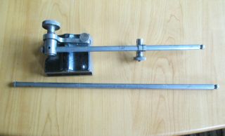 STARRETT NO.  257 UNIVERSAL SURFACE GAGE WITH 9 