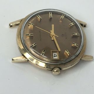 Vintage Elgin 10k Rolled Gold Plate Automatic Watch Ufix