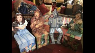 Rare 1999 Franklin Wizard Of Oz Children Table And Chair Set