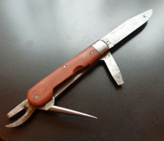 Vintage WENGER 41 SWISS SOLDIER KNIFE Modell 08 Ordonanz WW2 4