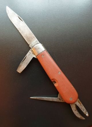 Vintage WENGER 41 SWISS SOLDIER KNIFE Modell 08 Ordonanz WW2 5