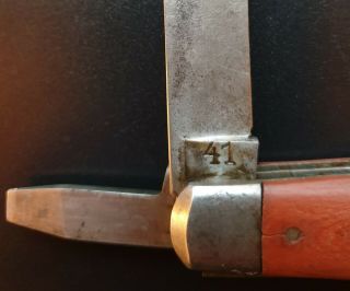 Vintage WENGER 41 SWISS SOLDIER KNIFE Modell 08 Ordonanz WW2 6