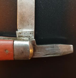 Vintage WENGER 41 SWISS SOLDIER KNIFE Modell 08 Ordonanz WW2 7