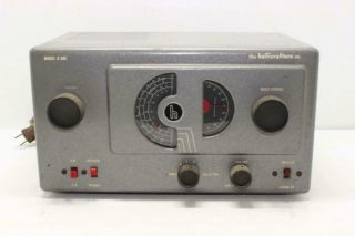 Vintage HALLICRAFTERS S - 38C Receiver Tube Radio AM Shortwave Ham Receiver Radio 2