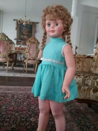 Vintage Patti Play Pal Type Doll 35 " Curly Top