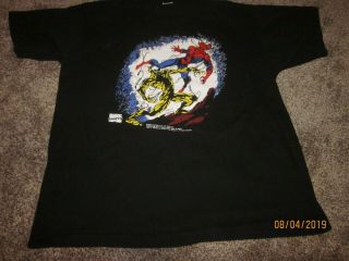 Vintage 1992 Marvel Spiderman Venom T - Shirt Single Stitch Adult Xl