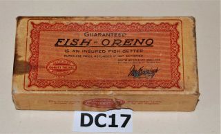Very Rare Ca1920s South Bend 953 Fish - Oreno In Exc.  Cond In Vg Orig Box Lotdc17
