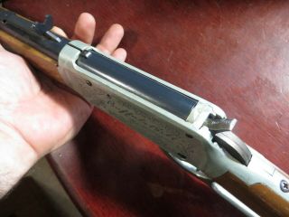 Vintage Daisy model 3030 Buffalo Bill Scout BB air rifle 8