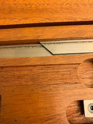 Vintage Starrett No.  359 Universal Bevel Protractor 6 