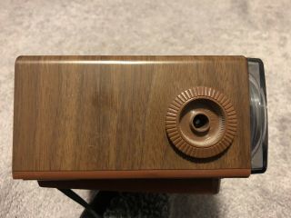 Panasonic RC - 6015/6010 Vintage Flip Style Alarm Clock Radio,  Back To The Future 4