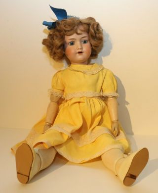 Antique Armand Marseille Doll,  Bisque Head,  Jointed Body