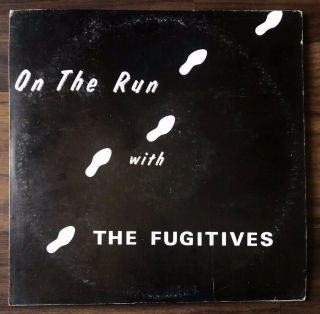 Rare 1966 Garage Rock Lp The Fugitives On The Run With Justice Jpl - 141