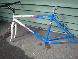 Vintage Specialized Rockhopper Comp Mountain Bike Frame Triple Butted Cro Mo See