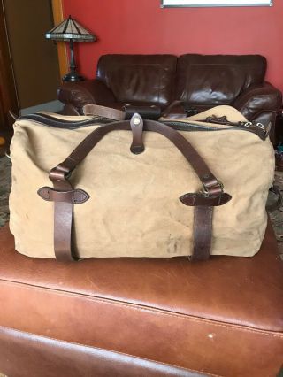 Filson Vintage Medium Duffle Bag 222 - Tan