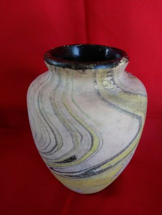 Rare Antique/vintage Camark Swirl Vase