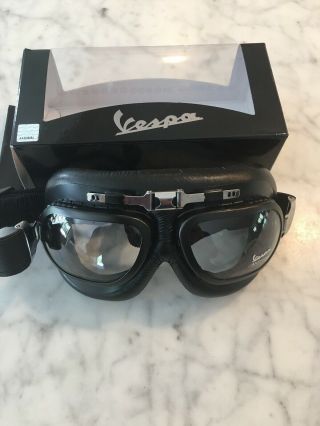 Vespa Motorcycle Glasses " Vintage Rider " Goggle