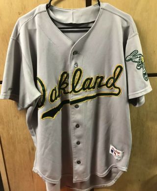 Vintage Oakland Athletics A’s Mlb Rawlings Jersey,  Sz 48,  Authentic,  White Tag