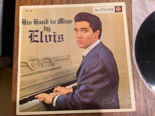 Elvis Presley His Hand In Mine - Rare Zealand Ep - Red Dot