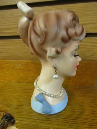 Vintage Head Vase - Enesco - Necklace,  Earrings, 5