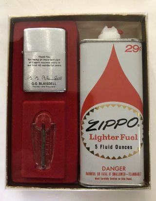 ZIPPO 40TH ANNIVERSARY GIFT SET EXTREMELY RARE 2