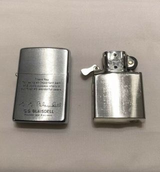 ZIPPO 40TH ANNIVERSARY GIFT SET EXTREMELY RARE 5
