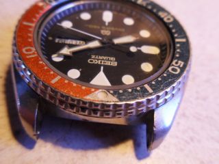 Vintage Seiko Quartz Divers 150M Wrist Watch 7548 - 700F Battery No Band 5