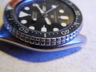 Vintage Seiko Quartz Divers 150M Wrist Watch 7548 - 700F Battery No Band 6