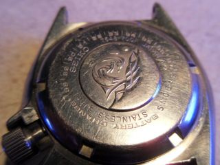 Vintage Seiko Quartz Divers 150M Wrist Watch 7548 - 700F Battery No Band 8