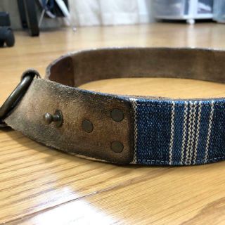 Rrl Ring Belt Leather Ralph Lauren Vintage