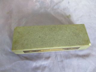 VINTAGE NORTON ABRASIVES NO 1 WASHITA OILSTONE IN ORIG BOX - 3