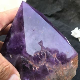 9.  0LB Huge Natural amethyst Cluster Rare purple Quartz Crystal mineral Specimen 10