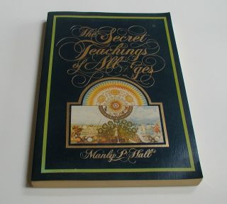 The Secret Teachings Of All Ages Manly P.  Hall Vintage Occult Book 1977 Large Pb