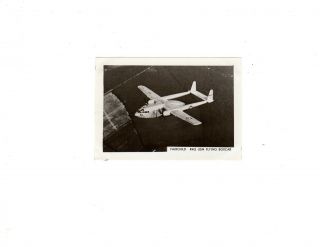 Historical Us Navy Aircraft Uss Fairchild Boxcar R4q Photo 3.  5x5