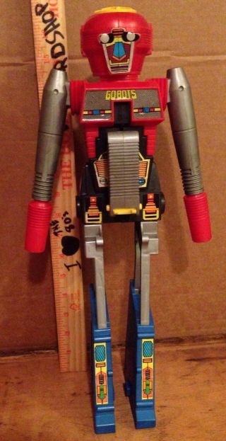 Gobots Robot Gun Cap Rifle Figure Transformer Macau G1 Go - Bots Vintage Rare