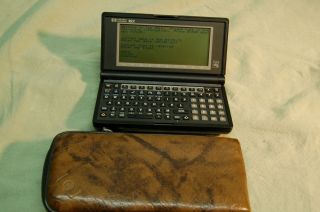 Vintage Hewlett Packard Hp 95lx Palmtop Pc With Case From 1990