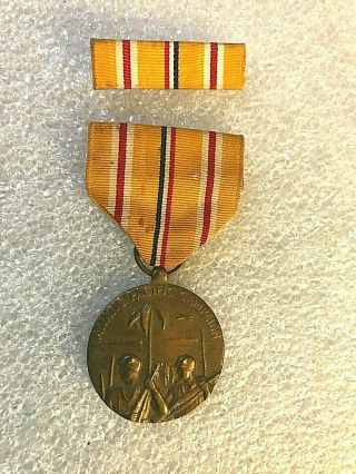 Wwii Asiatic Pacific Campaign Army Medal With Ribbon