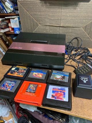 Vintage Atari 5200 Kiosk Console “not For Resale/promotional Use Only” - 6 Games