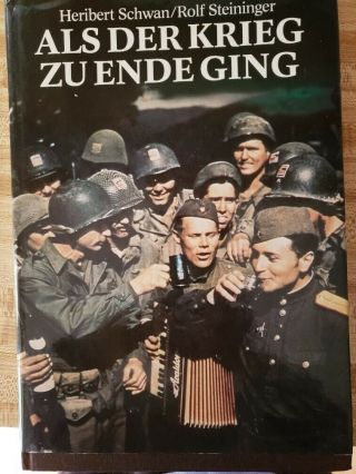 Wwii German Book As The War Ended View Of Germany Allied Victory Color Photos