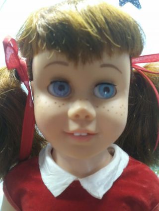 Chatty Cathy Doll vintage Mattel With pigtail Auburn Hair,  talks PERFECT 8