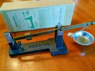 Vintage Redding Power And Bullet Scale