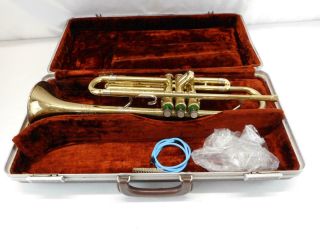 Vintage Olds Ambassador Trumpet Fullerton With Case