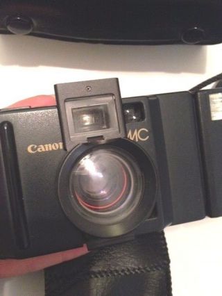Rare Canon Mc - Vintage 1984 35 Mm Camera With Telephoto 2.  0x Lenses