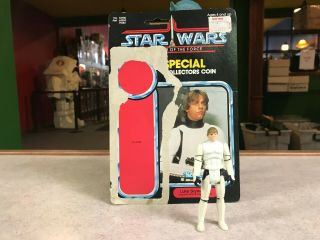 Vintage 1984 Star Wars Kenner Power Of The Force Last 17 Luke As Stormtrooper