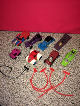 8 Vintage 70s Kenner Ssp Toys,  Ripcords,  Deuces Wild,  Vw Bugster,  Truck,  Can - Am,  Cord