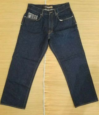 Vintage 90s Alphanumeric Jeans 32W 29L 33W JNCO Wide Leg Grunge Skater Punk Goth 2