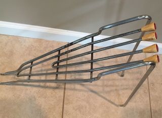 Vintage Schwinn Panther Corvette Jaguar Bicycle Rear Rack With 4 Reflectors