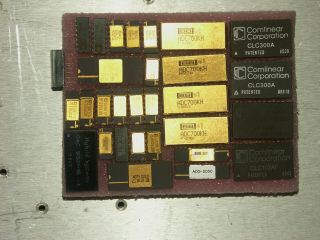 Rare Vintage Intel I 8205 Cerdip Ceramic in chip carrier NOS 4