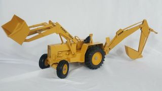 Vintage Ertl Ford 755a Backhoe 1/12 Scale