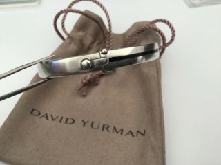 Authentic David Yurman 18K Gold And Sterling Silver Bangle Bracelet,  Rare 7.  25” 4